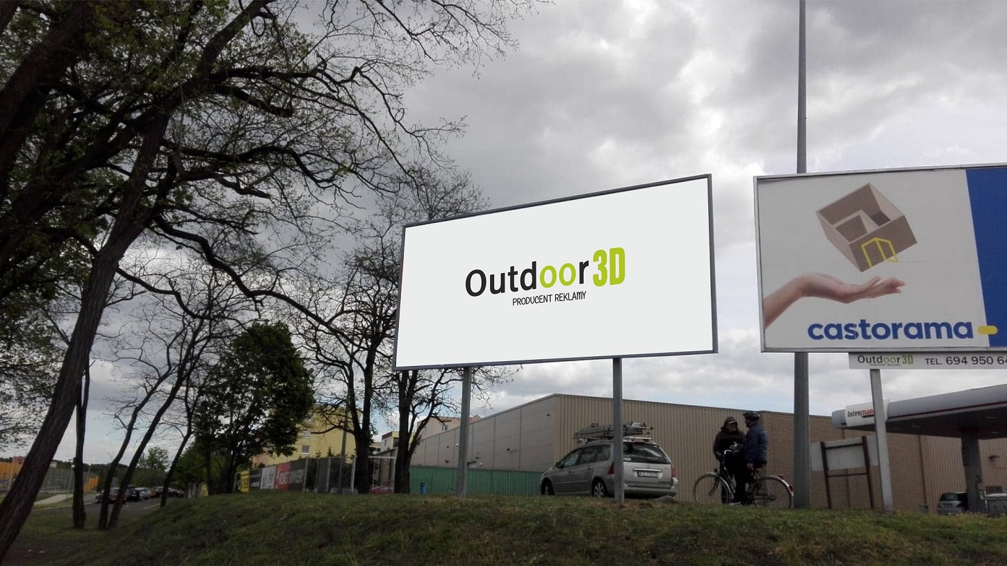 Billboard reklama wynajem powierzchnia reklamowa 504 x 204 batorego Zielona Góra