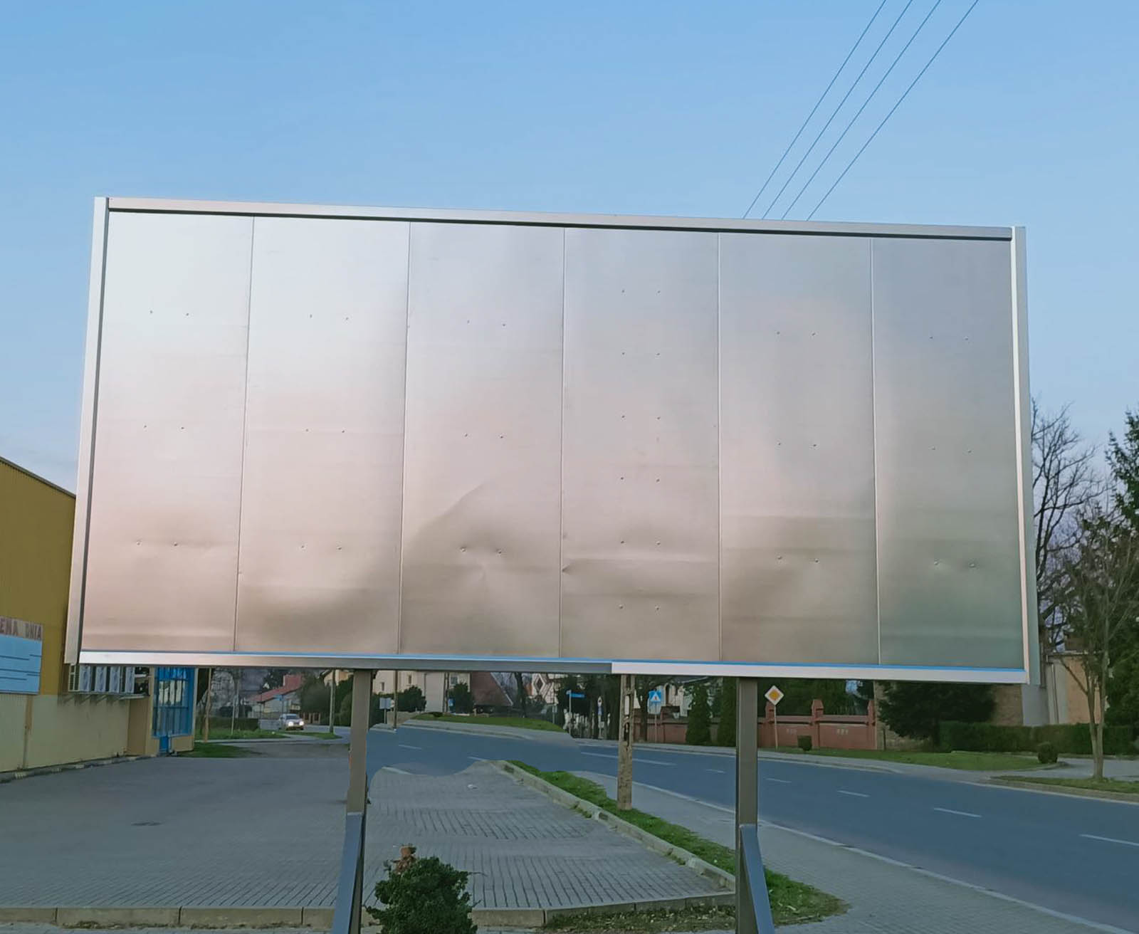 billboard przestawyn dwustronny