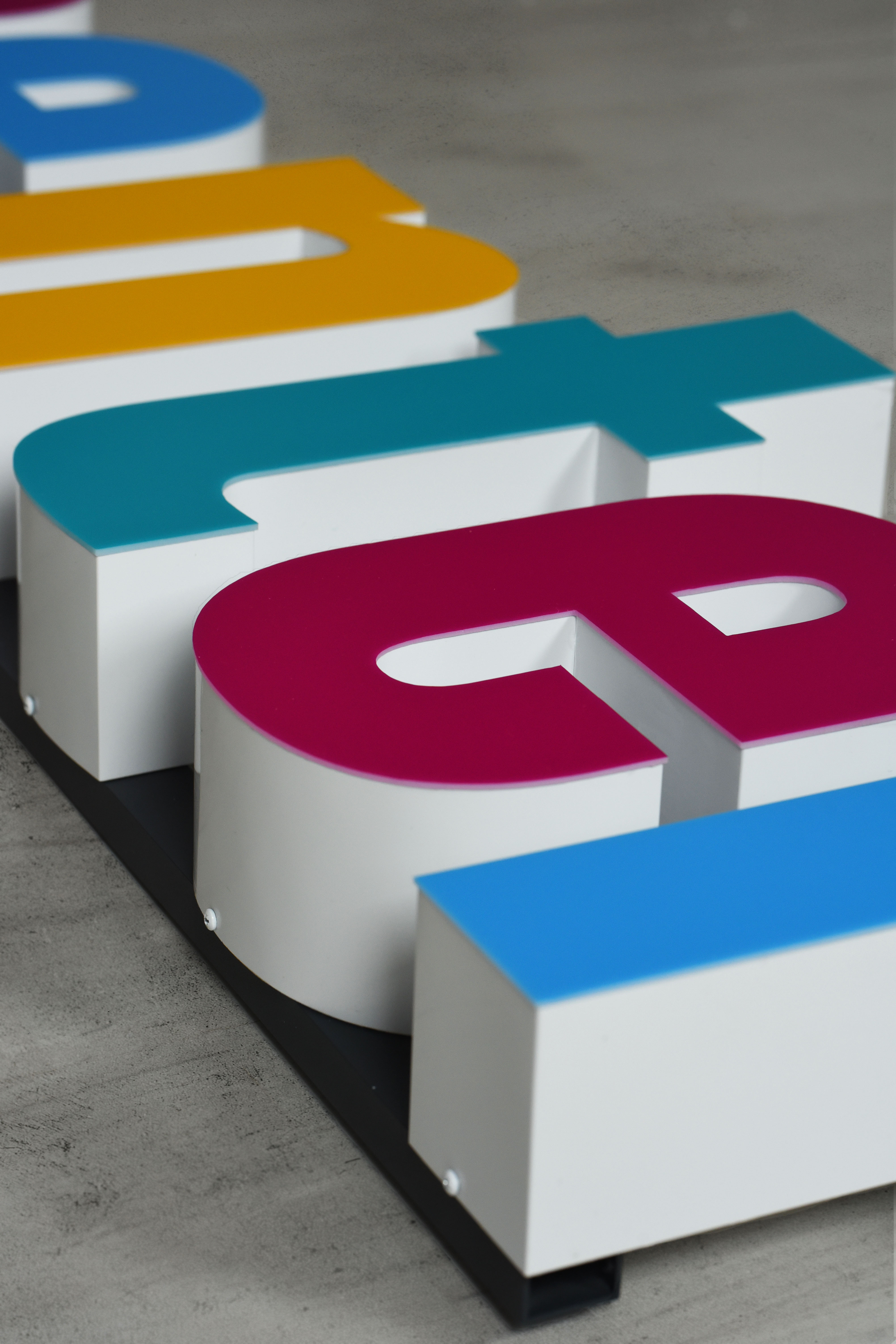 litery LED Zielona Góra agencja reklamowa reklama outdoor 3d