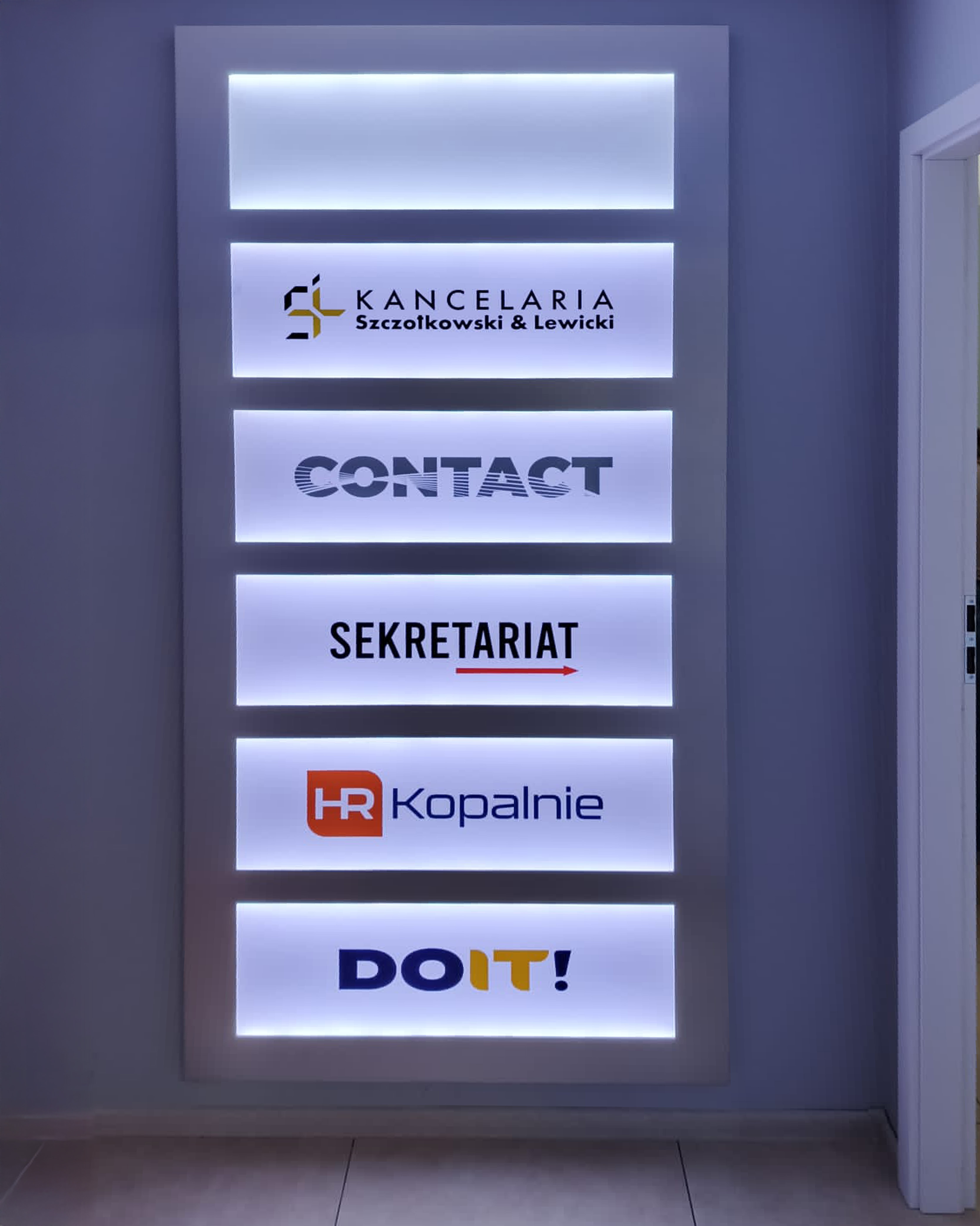 kaseton z dibondu Zielona Góra
